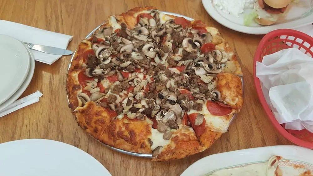 Pep Mushroom Hamburger